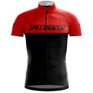 JERSEY SPZ BLK/RED  L