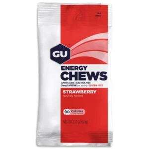 GU ENERGY CHEWS STRAWBERRY