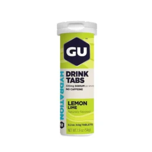 GU HYDRATION DRINK TABS LEMON LIME
