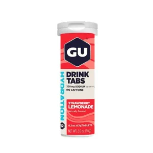 GU HYDRATION DRINK TABS STRAWBERRY